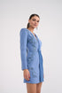 Embrodiery Detailedton Sur Ton Jacket Dress